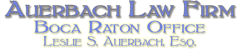 South Florida Law Firm of Auerbach & Simmons